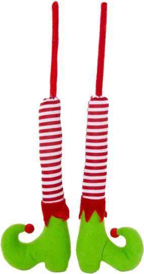 10" Plush Elf Leg Pair