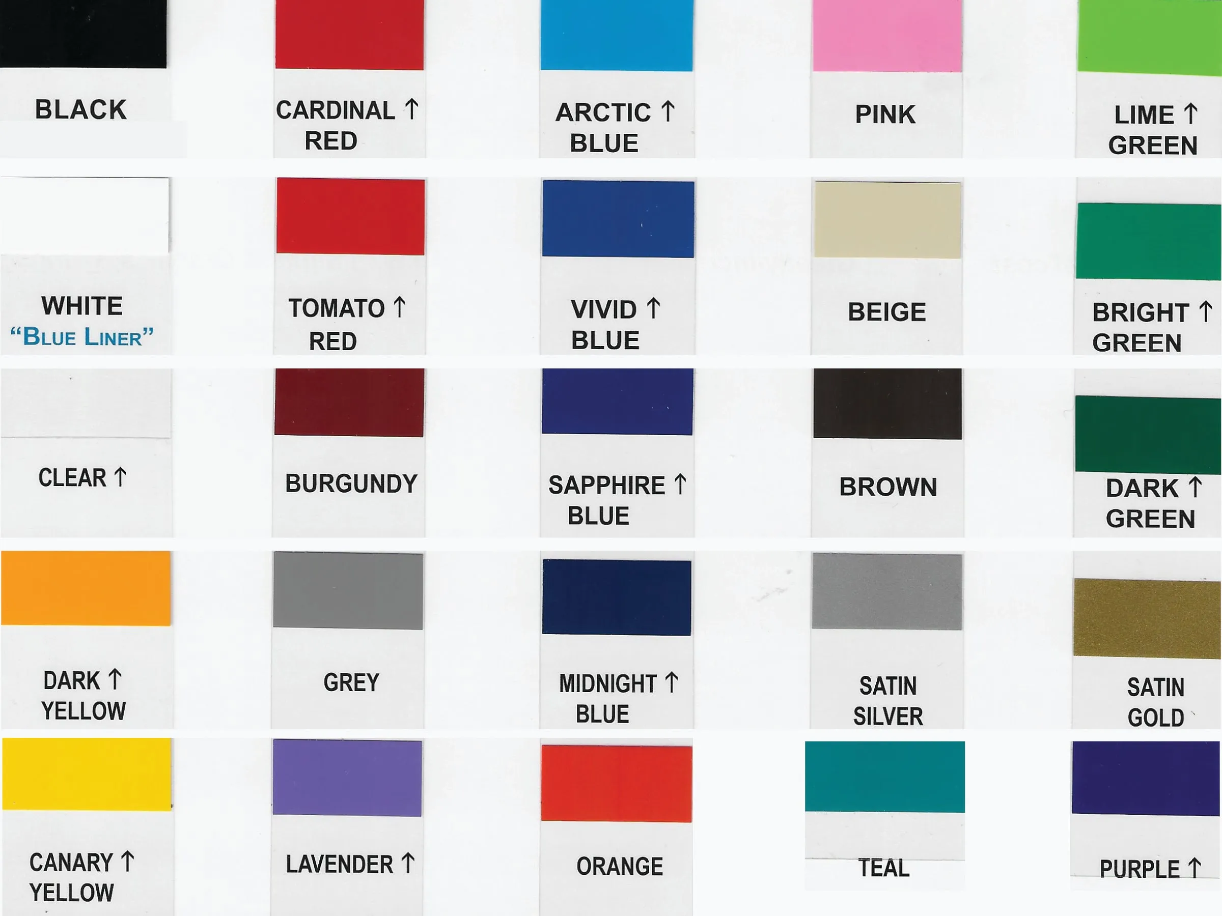 24" x 50 yds Vinyl Rolls