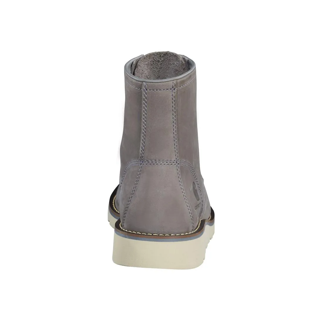 6" Moc Toe Wedge Soft Toe Boot Grey