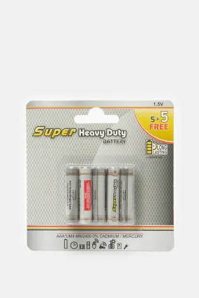 Aa Heavy Duty Blister, 1.5V (Pack of 10)