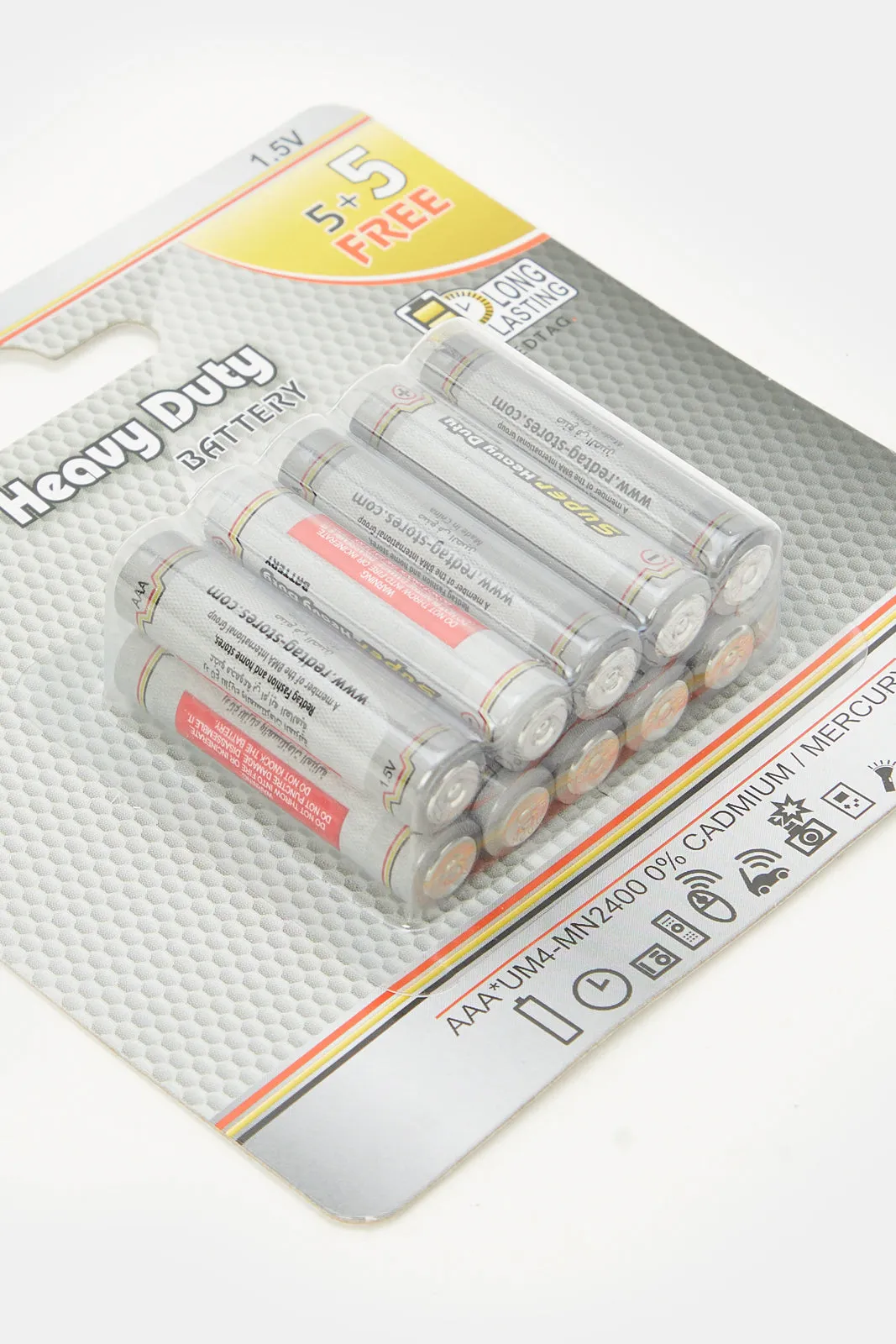 Aa Heavy Duty Blister, 1.5V (Pack of 10)