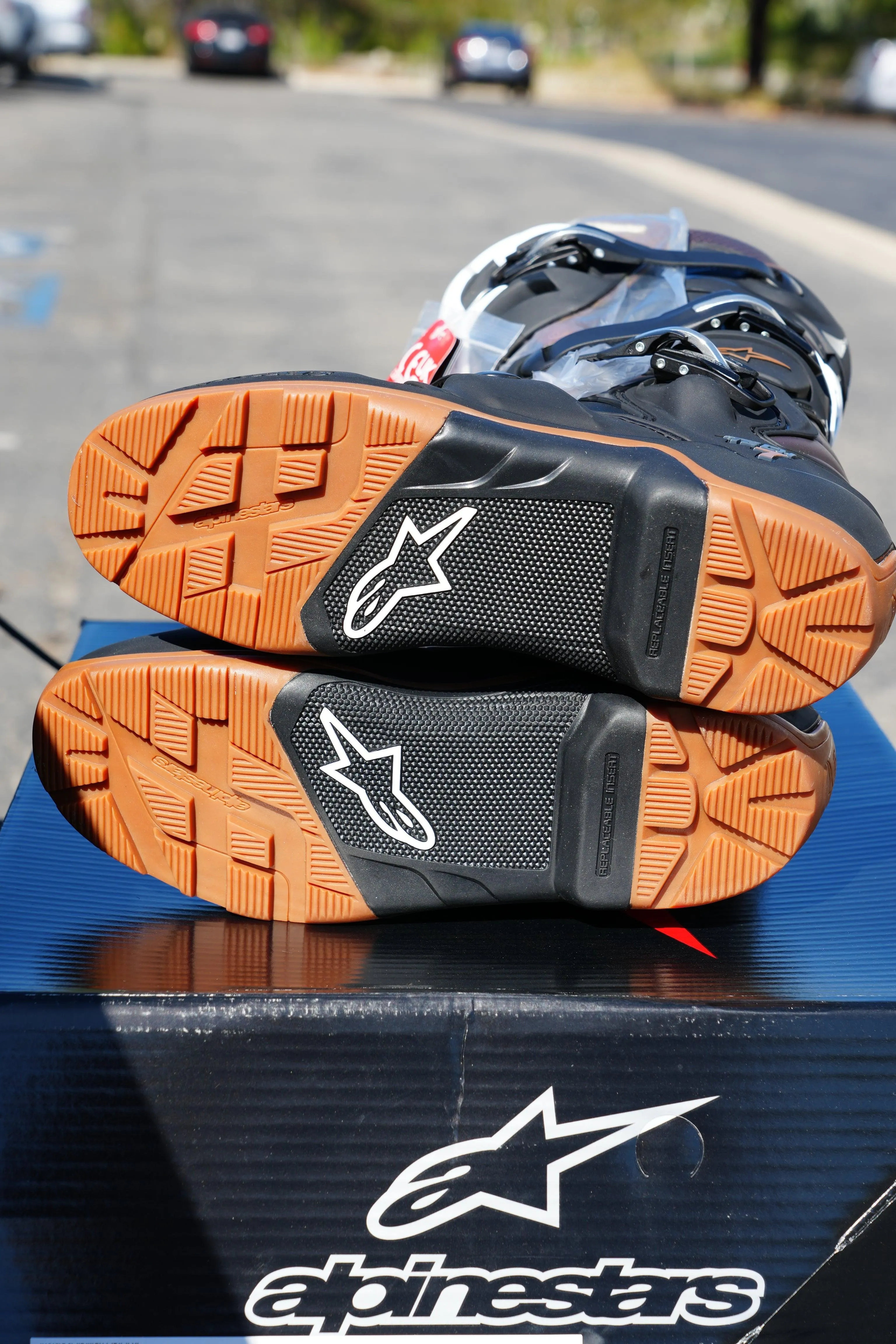 Alpinestars Tech 7 Enduro Black/Dark Brown Boots