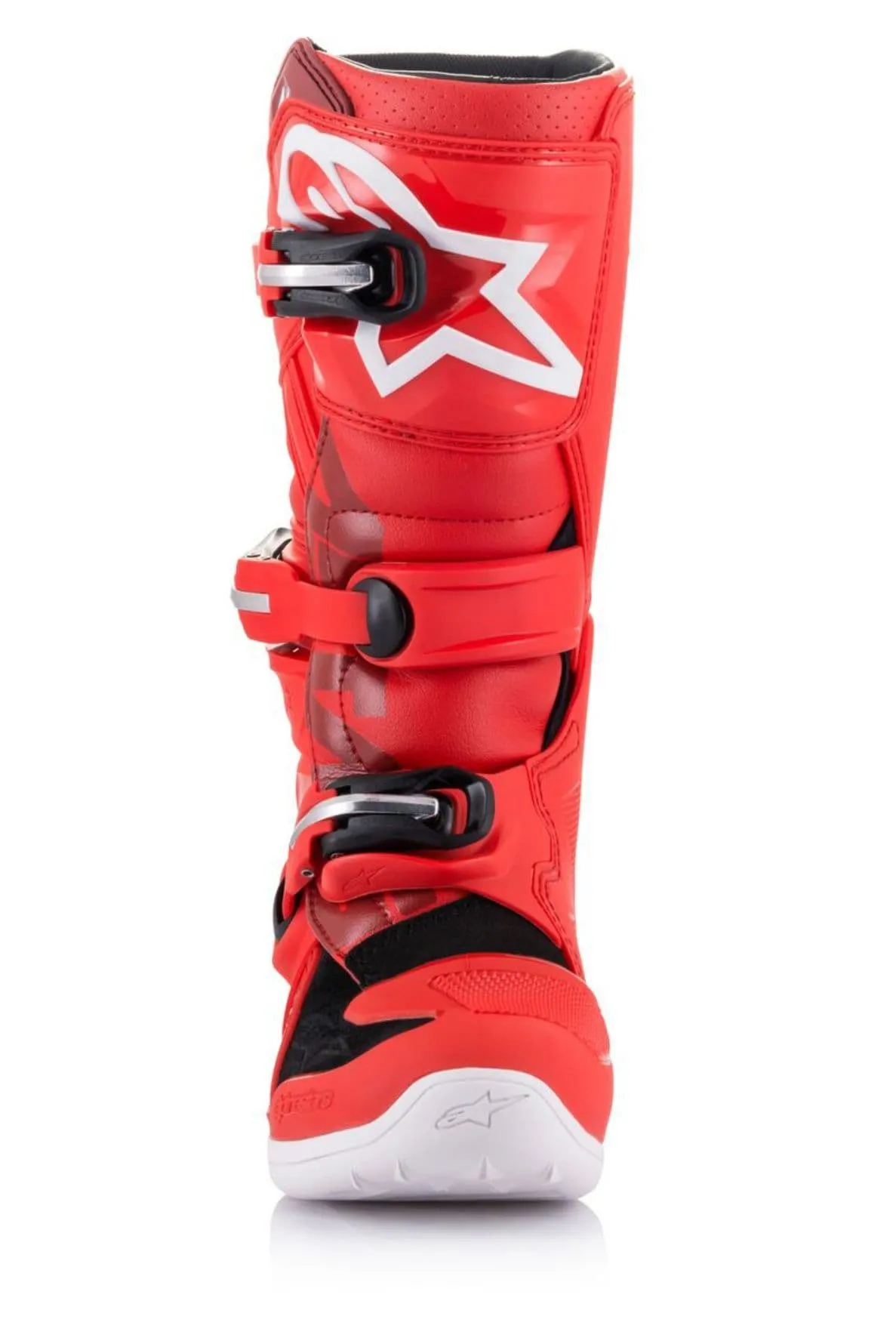 Alpinestars Tech 7S Youth Motorcross Boots (Red) UK Size 5