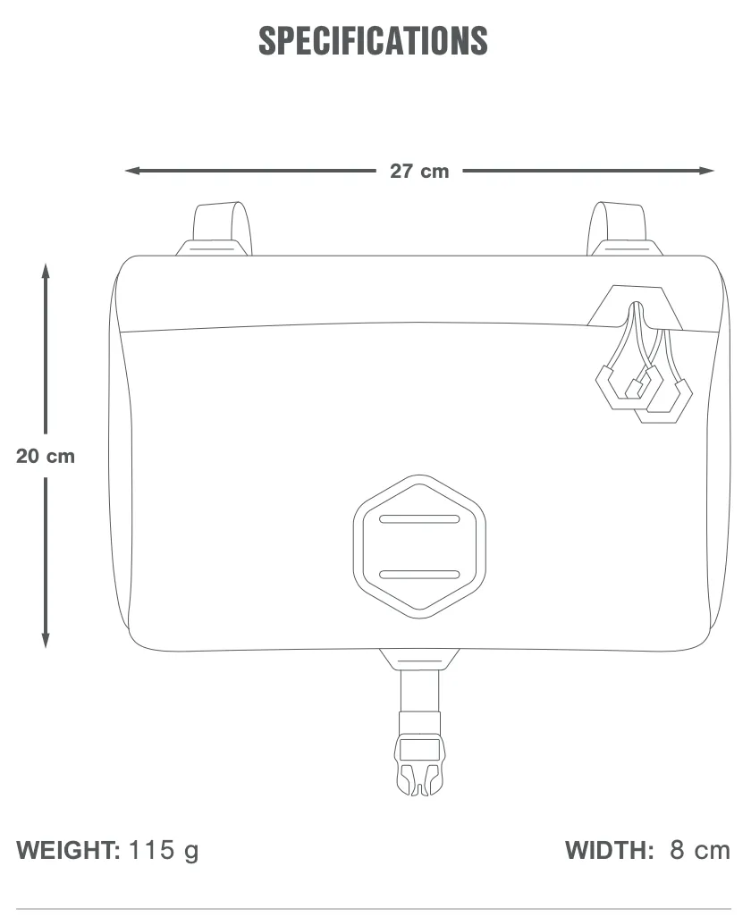 Apidura Expedition Accessory Pocket 4.5L