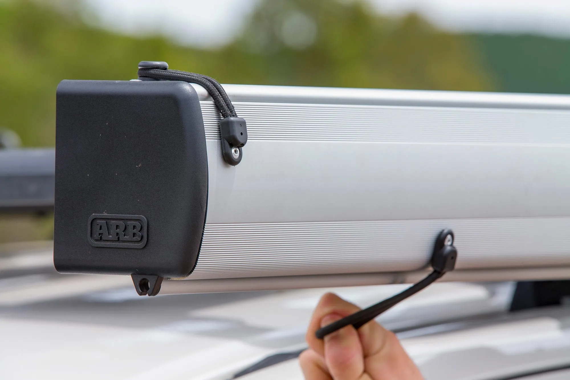 ARB Aluminum-Encased Awning Kit w/ LED Light Strip - 8.2ft x 8.2ft | 814411