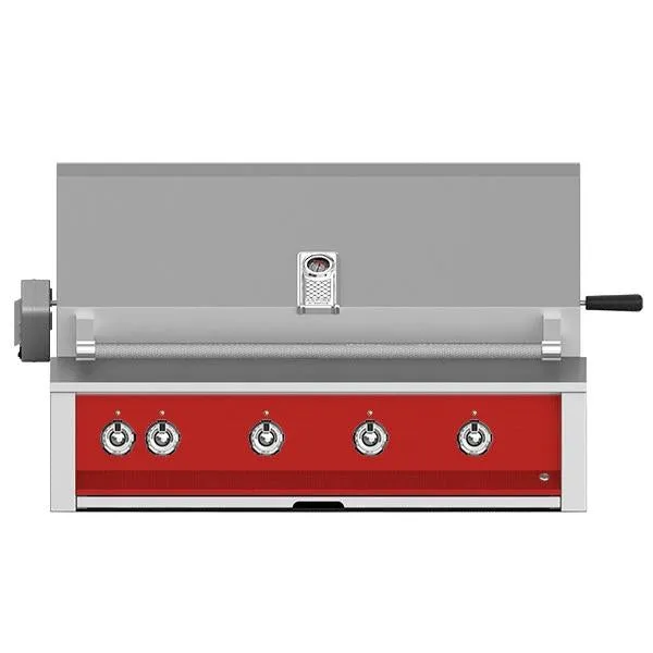 Aspire by Hestan 42" LP Built In Grill with 4 Tubular U-Burners and Rotisserie