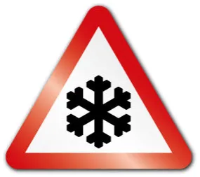 Beware of Ice or Snow (Post/Fence Fix)