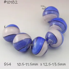 Blue Periwinkle Pink Sparkle Twist Round Set