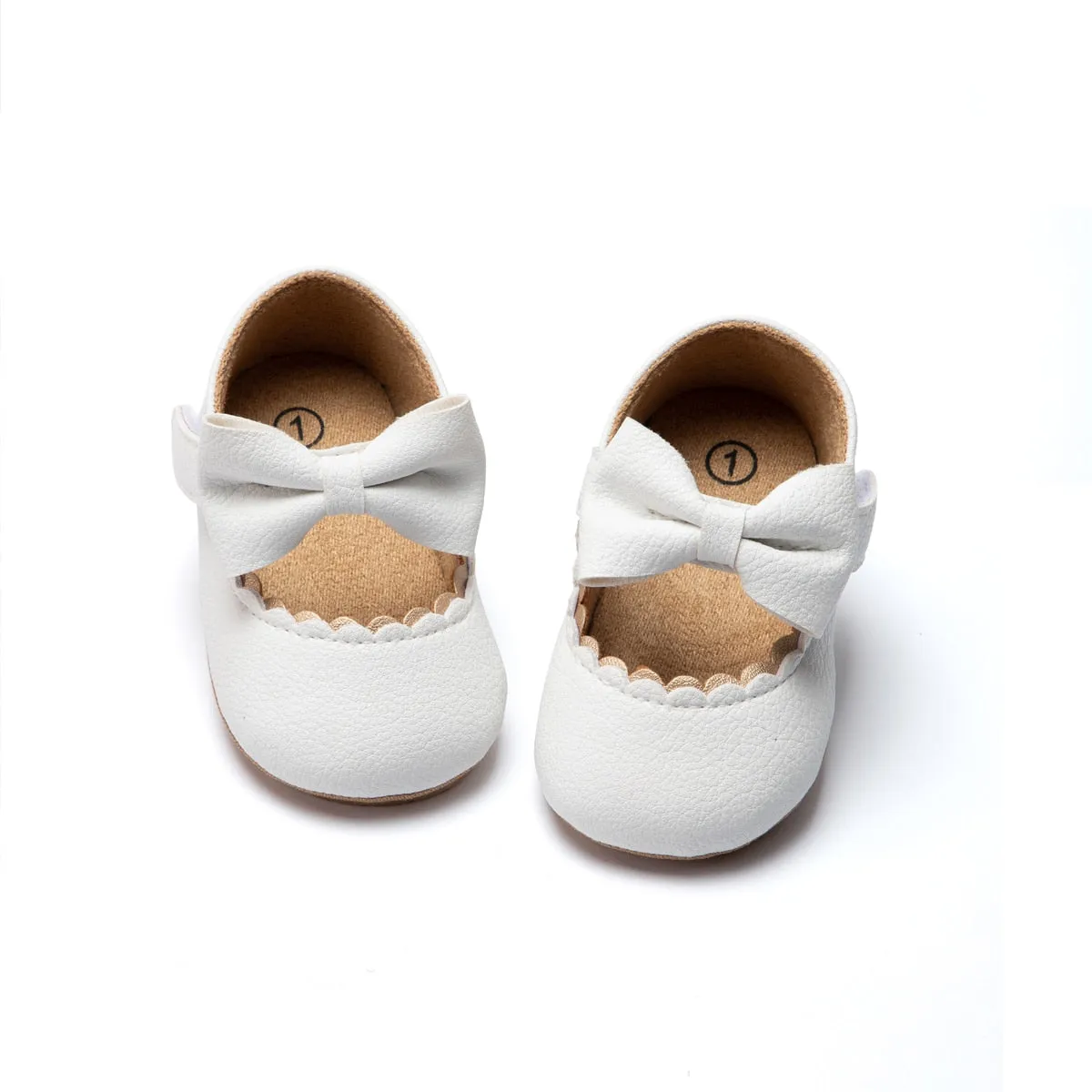 Bowknot Non-Slip Soft-Sole Baby Shoes
