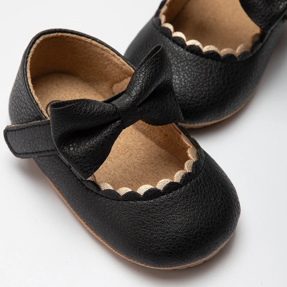 Bowknot Non-Slip Soft-Sole Baby Shoes