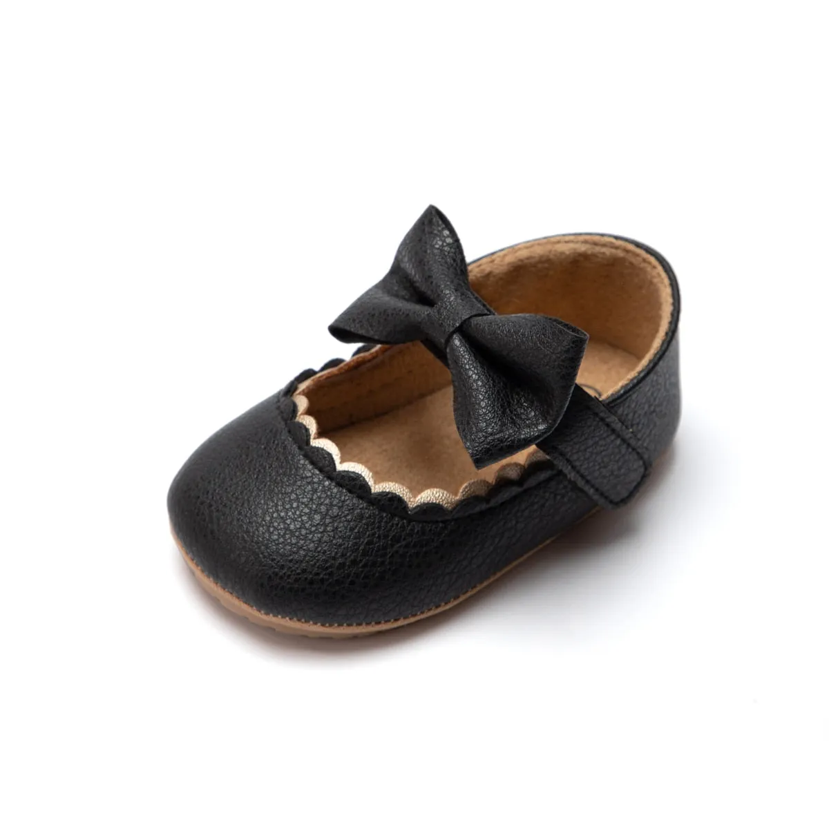 Bowknot Non-Slip Soft-Sole Baby Shoes