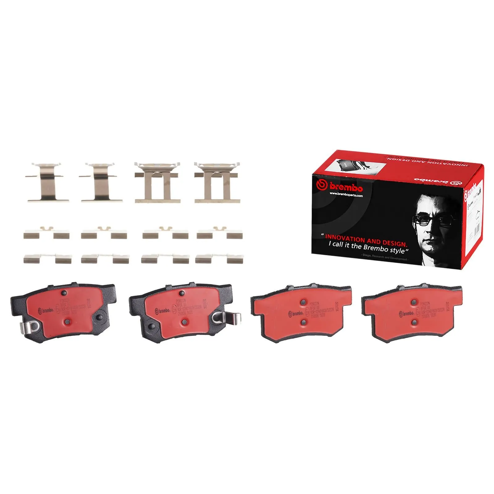 Brembo Disc Brake Pad and Rotor Kits KT00109