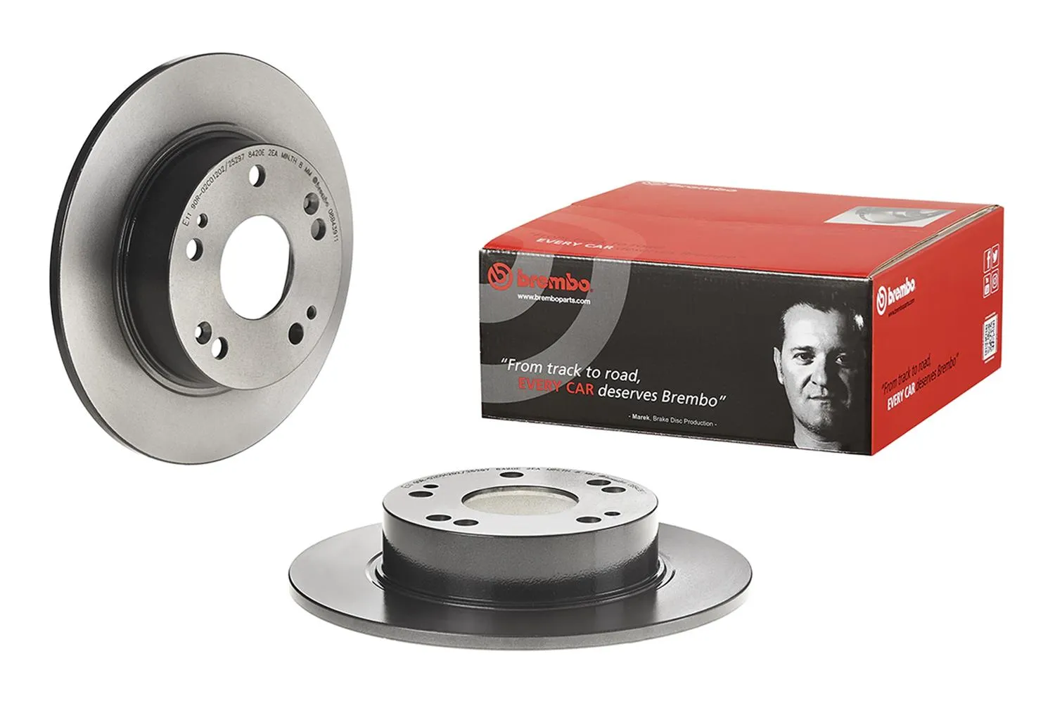 Brembo Disc Brake Pad and Rotor Kits KT00109