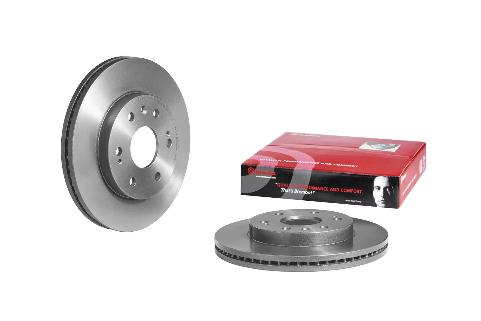 Brembo Disc Brake Pad and Rotor Kits KT00140
