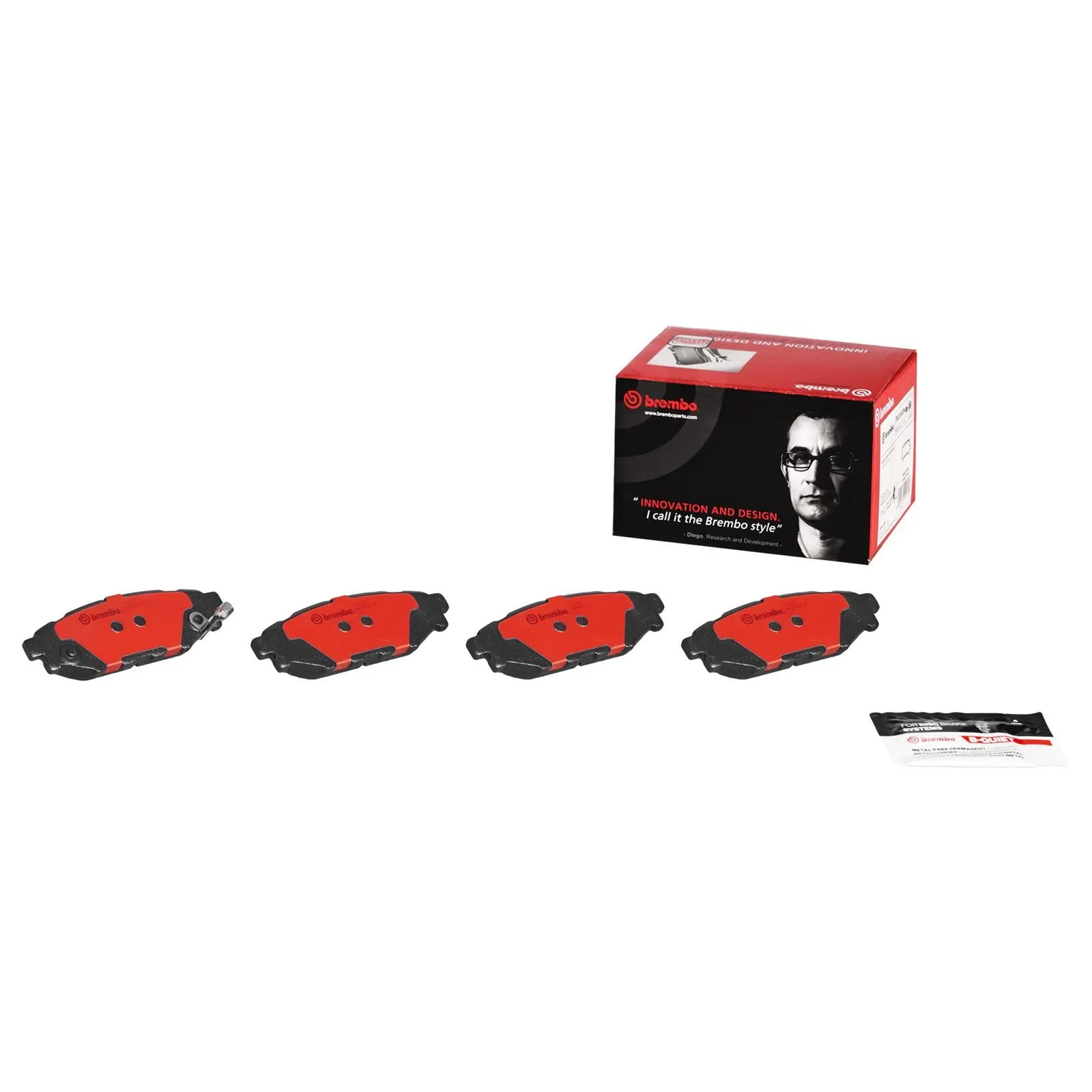 Brembo Disc Brake Pad and Rotor Kits KT00232