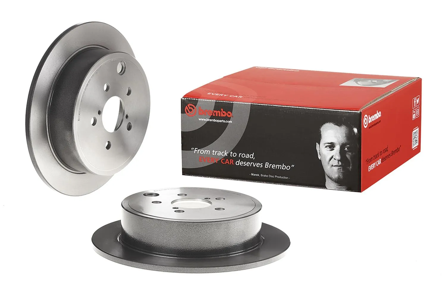 Brembo Disc Brake Pad and Rotor Kits KT00232
