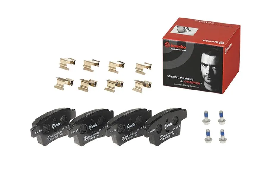 Brembo Disc Brake Pad and Rotor Kits KT00577