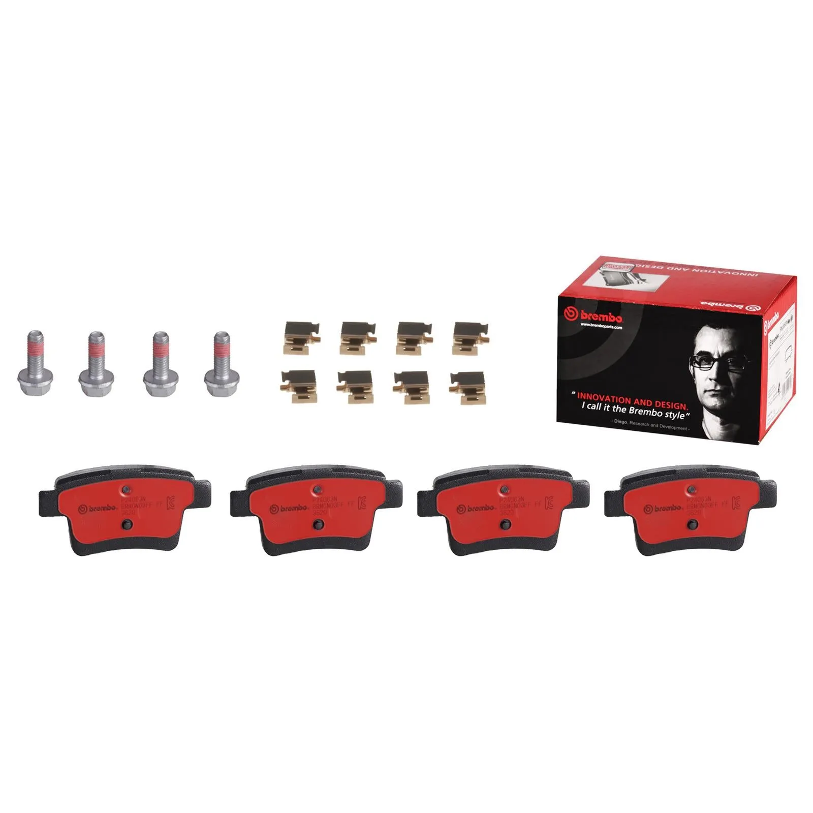 Brembo Disc Brake Pad and Rotor Kits KT00577