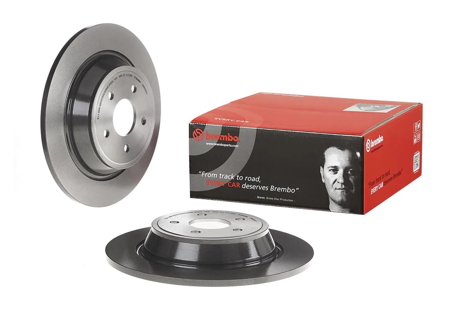 Brembo Disc Brake Pad and Rotor Kits KT00663