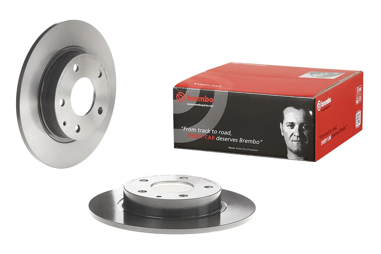 Brembo Disc Brake Pad and Rotor Kits KT00895