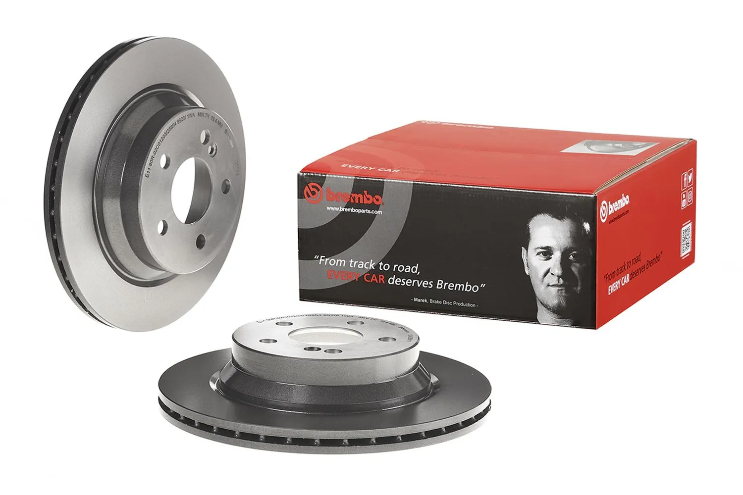 Brembo Disc Brake Pad and Rotor Kits KT00B66