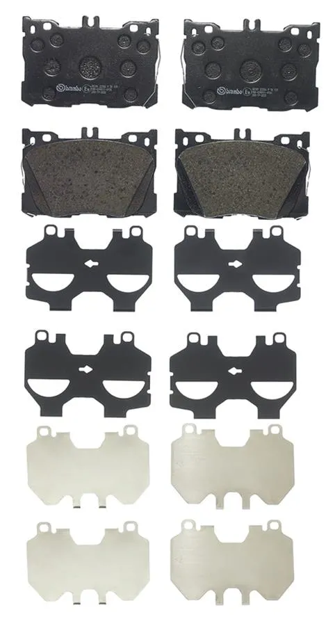 Brembo Disc Brake Pad and Rotor Kits KT00C23