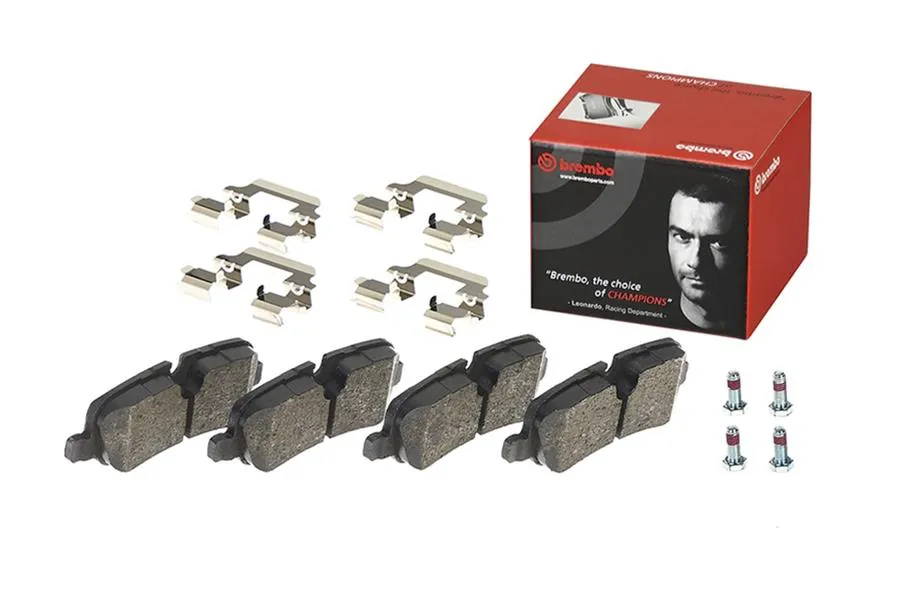 Brembo Disc Brake Pad and Rotor Kits KT04007