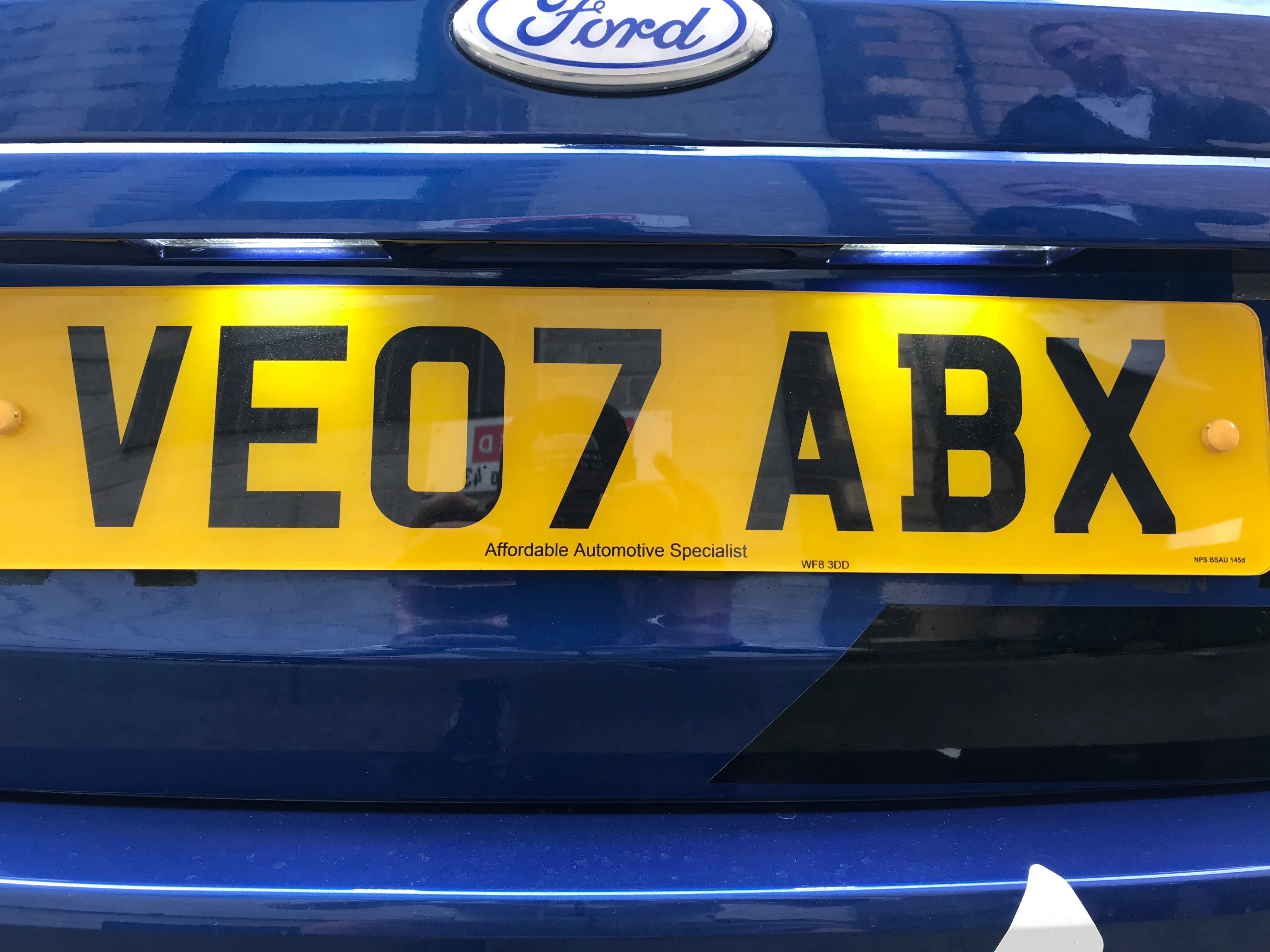 BriteVue LED Number Plate Unit - MK6 Fiesta
