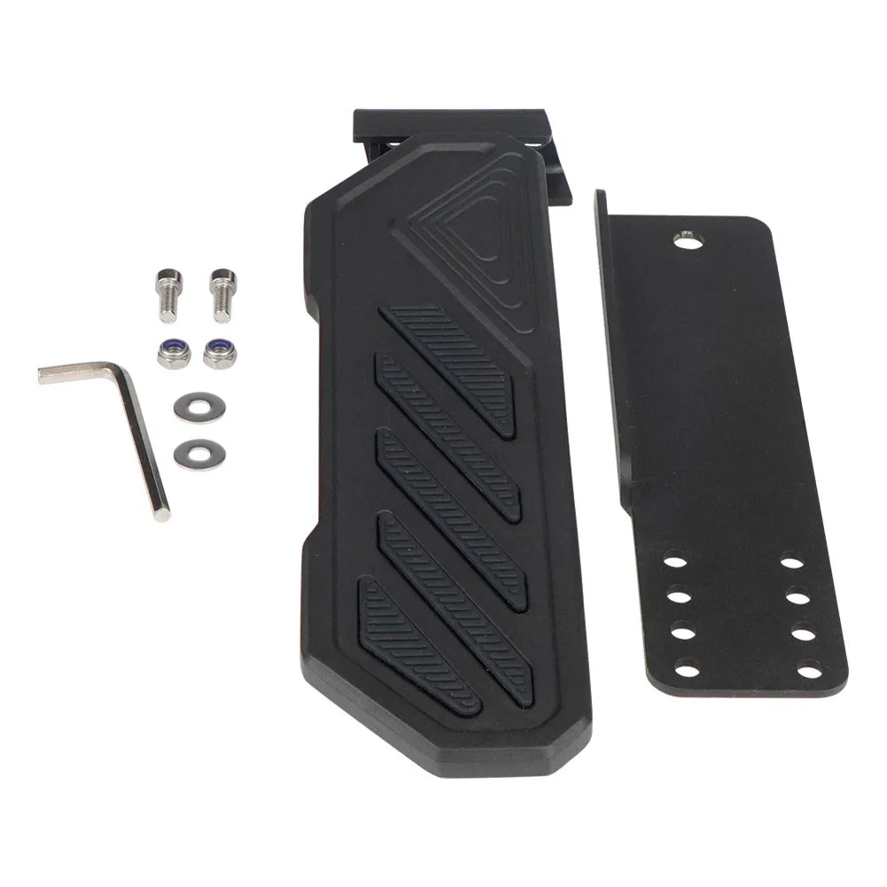 Car Pedal Left Side Driver Foot Rest Pad Adjustable Anti-Slip