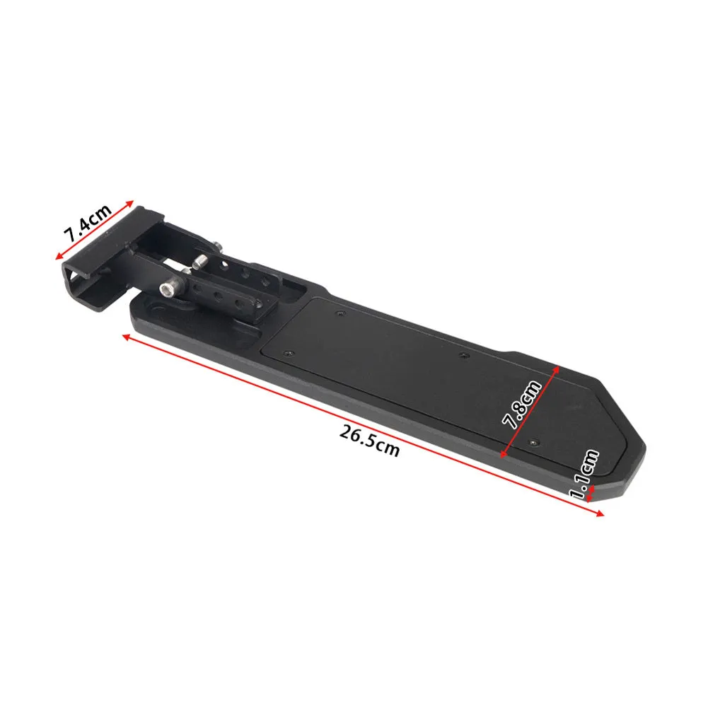 Car Pedal Left Side Driver Foot Rest Pad Adjustable Anti-Slip