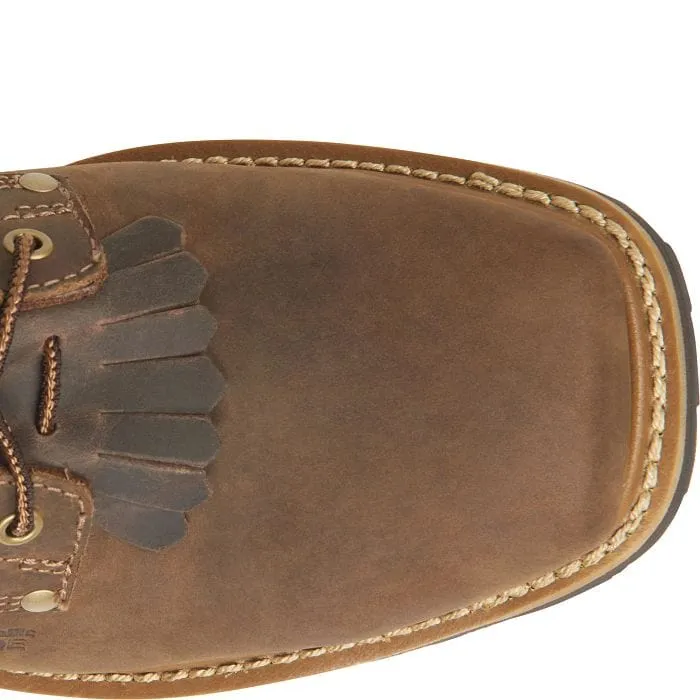 Carolina Men's Coppice Brown Waterproof Composite Toe Logger Boots CA9855