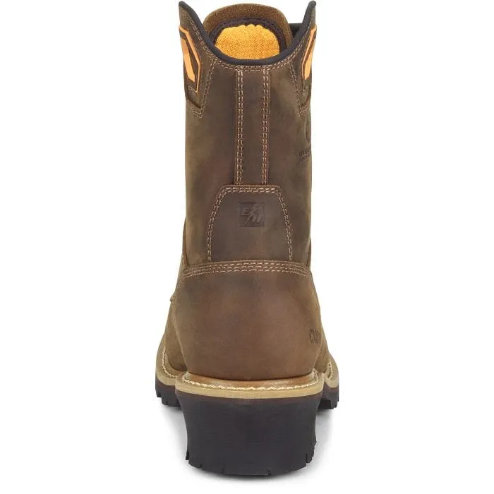 Carolina Men's Coppice Brown Waterproof Composite Toe Logger Boots CA9855