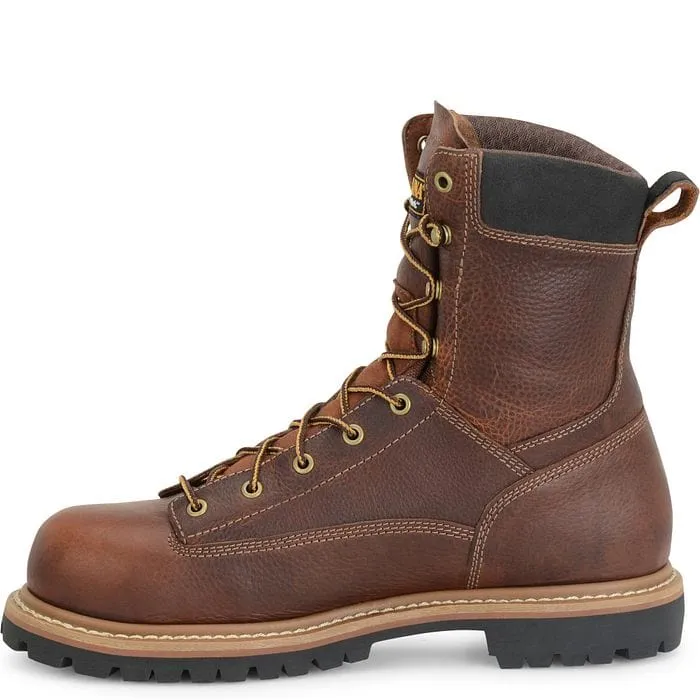 Carolina Men's Grind Brown Waterproof Composite Toe Work Boots CA5529