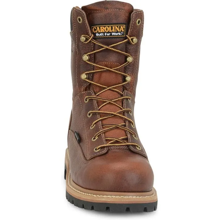 Carolina Men's Grind Brown Waterproof Composite Toe Work Boots CA5529