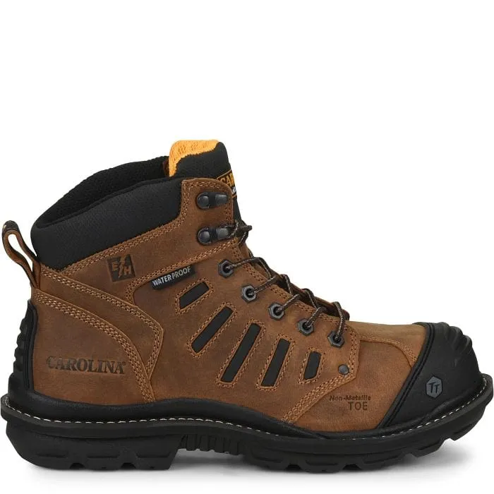 Carolina Men's Kauri Dark Brown Waterproof Composite Toe Work Boots CA4557