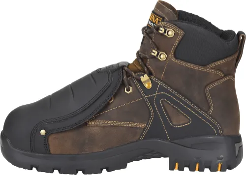 Carolina Men's Miter External Metguard Dark Brown Waterproof Composite Toe Work Boots CA5586
