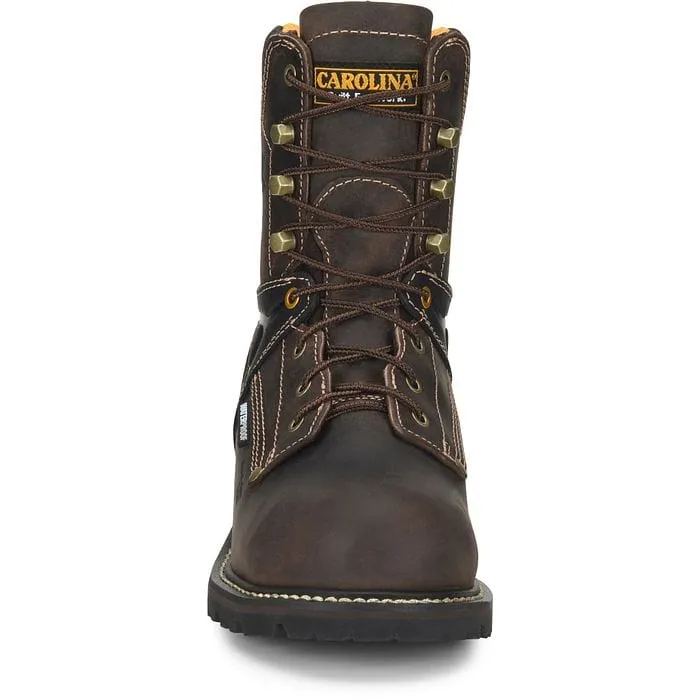 Carolina Men's Timber Brown Waterproof Composite Toe Logger Boots CA6921