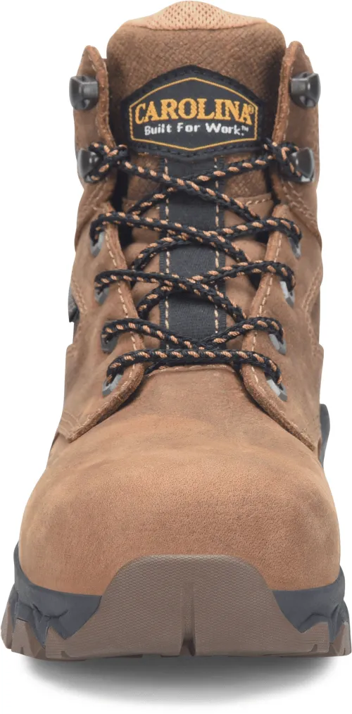 Carolina Women's Sage Brown Waterproof Composite Toe Work Boots CA5679