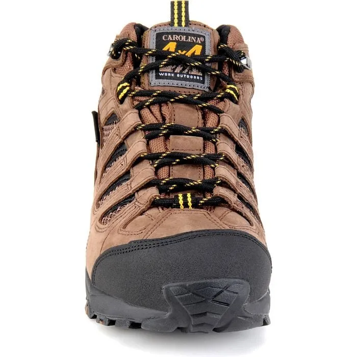 Caroline Men's Quad Dark Brown Waterproof Composite Toe Hiker Boots CA4525