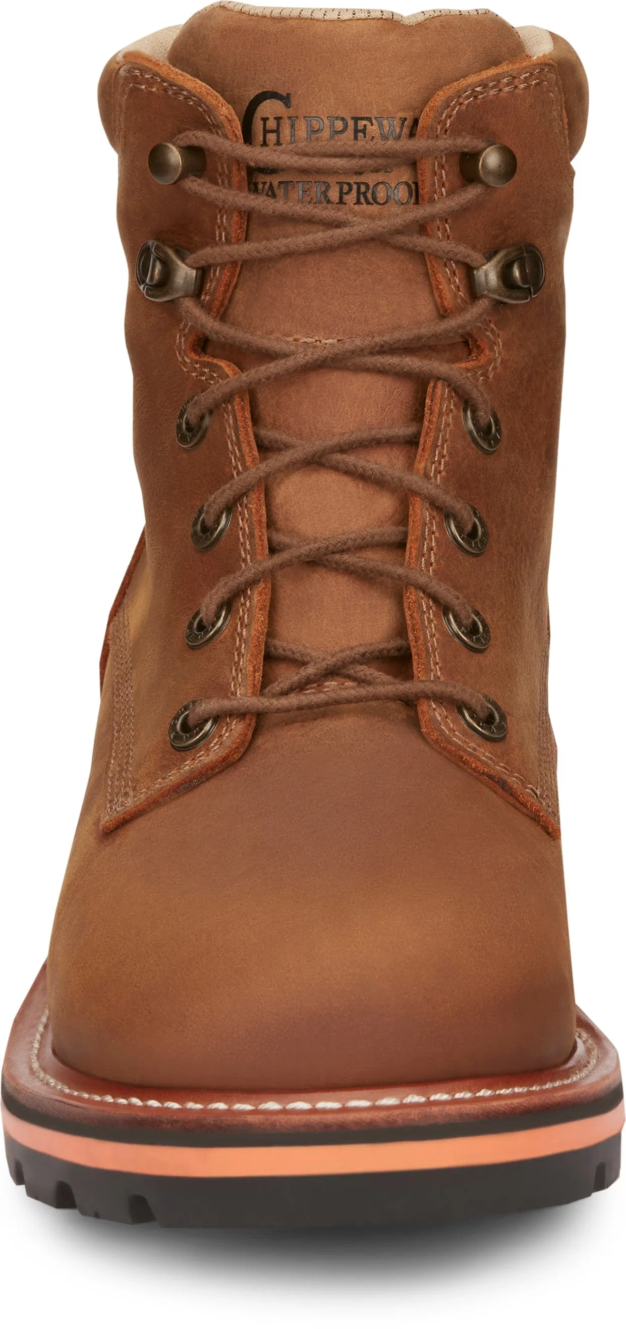 Chippewa Men's Thunderstruck Brown Waterproof Composite Toe Lace-Up Work Boot TH1010
