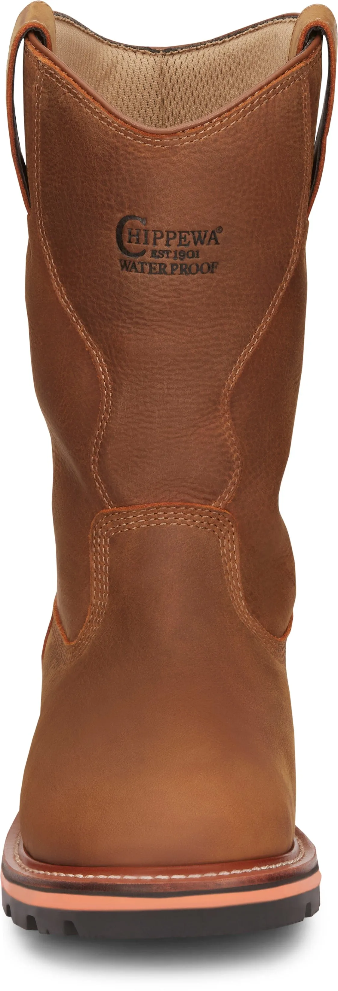 Chippewa Men's Thunderstruck Light Brown Waterproof Soft Toe Work Boots TH1040