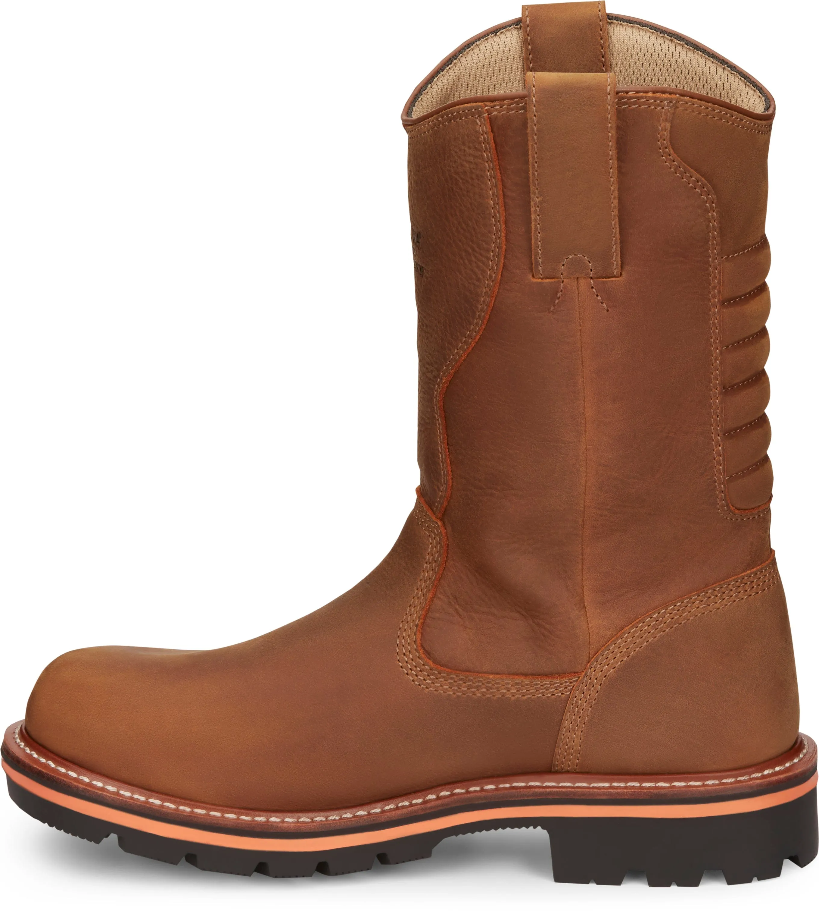 Chippewa Men's Thunderstruck Light Brown Waterproof Soft Toe Work Boots TH1040
