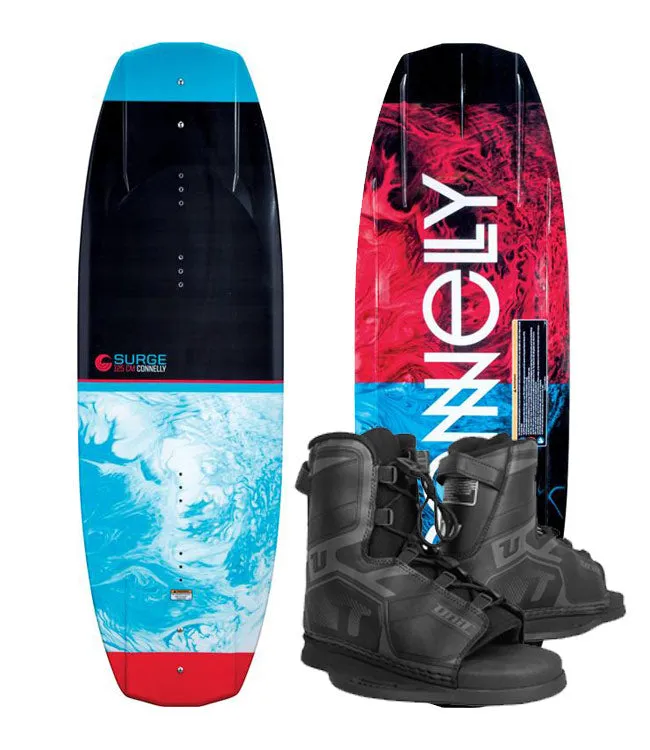 Connelly Surge Boys Wakeboard Package with Unix Boots