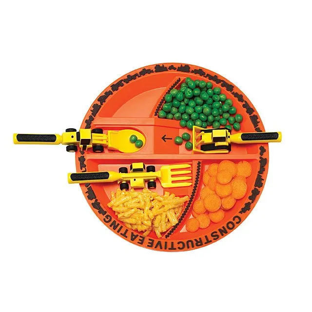 Construction 3 Piece Feeding Set