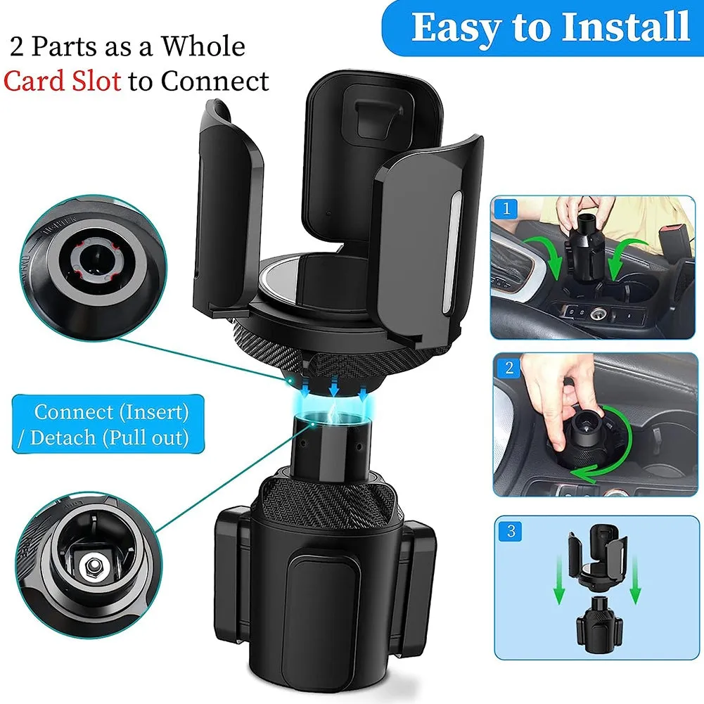 Cup Holder Expander For Car Multi-Functional Cup Holder Adapter