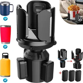 Cup Holder Expander For Car Multi-Functional Cup Holder Adapter