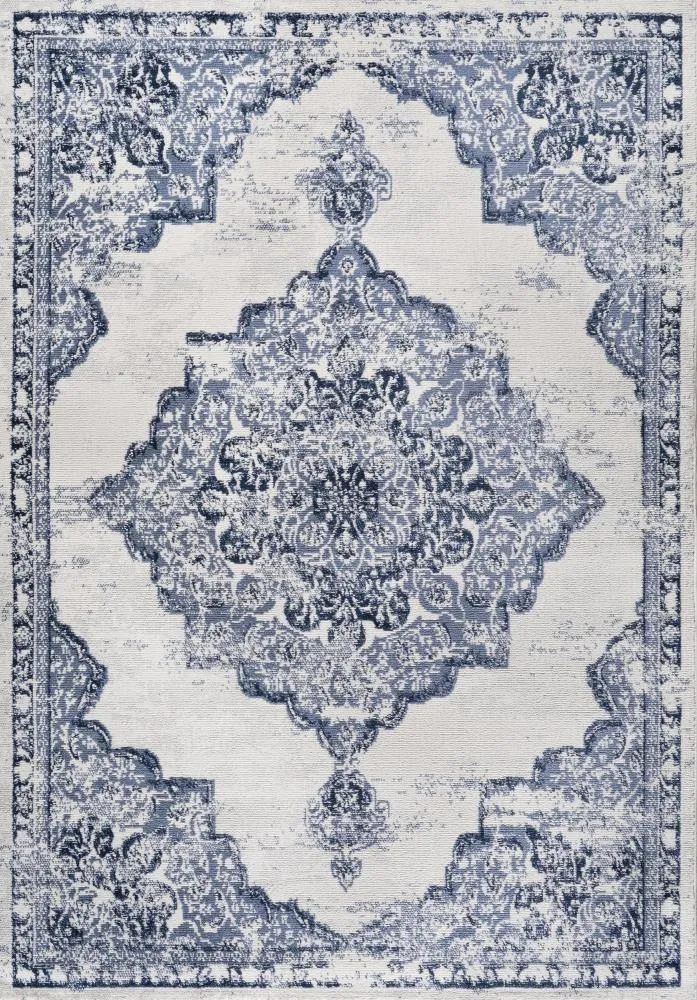 Danube Alhambra Ornate Medallion Modern Area Rug