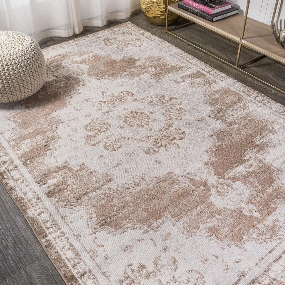 Danube Alhambra Ornate Medallion Modern Area Rug