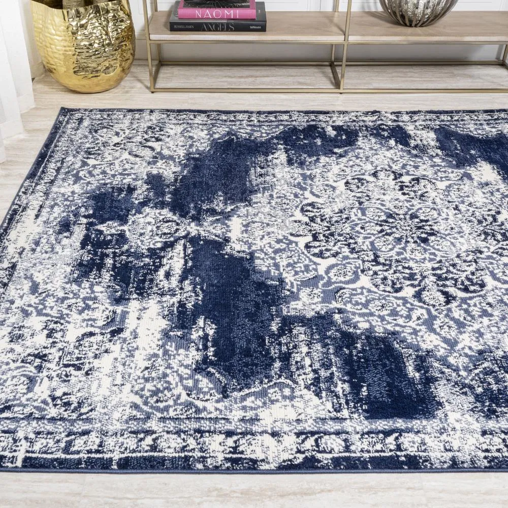 Danube Alhambra Ornate Medallion Modern Area Rug