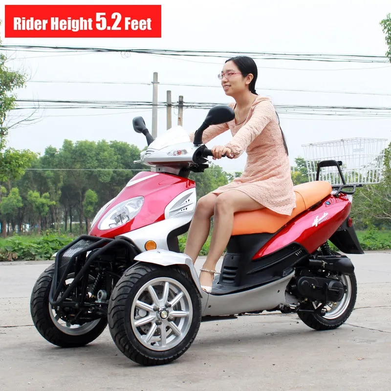 DF50TKA Trike Scooter California Legal - 50cc